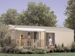 Mobile-home Mouette (2 chambres) -  terrasse intégrée