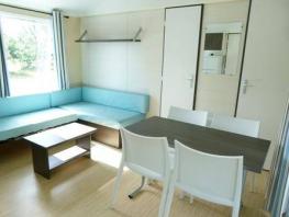Mobilhome PREMIUM + 32 m² (2 Habitaciones - 2 baños) + Terraza