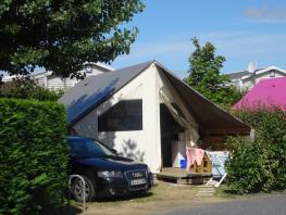 Ecolodge tent, 2 bedrooms, no bathroom, 21 sqm
